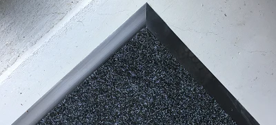 PVC Black Garage Carpet Edging