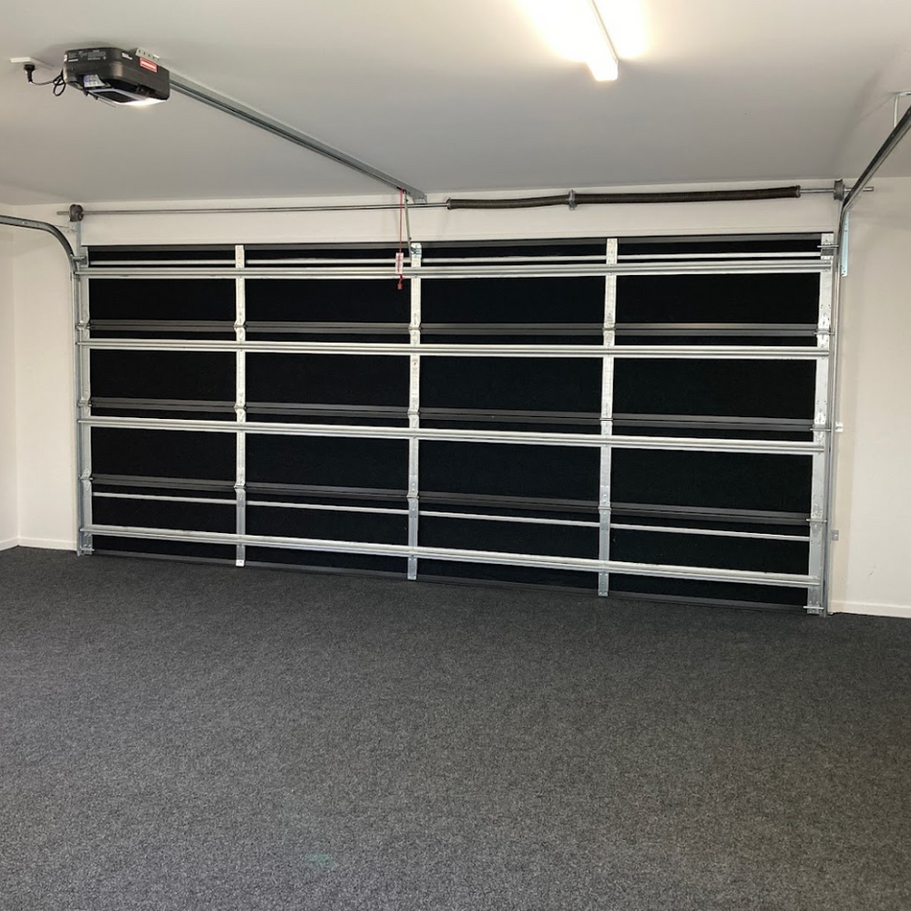 Affordable Garage Carpet - Black Door Insulation