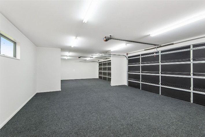 Affordable Garage Carpet - Triple Garage Carpet With Black Door Insulation
