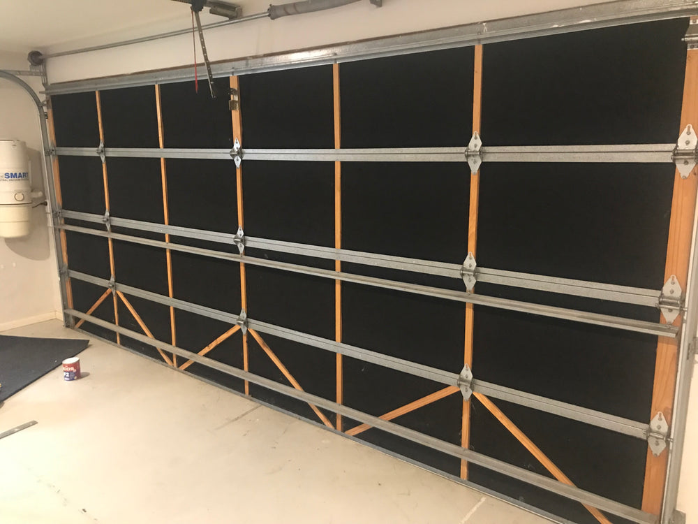 Affordable Garage Carpet Black Door Insulation