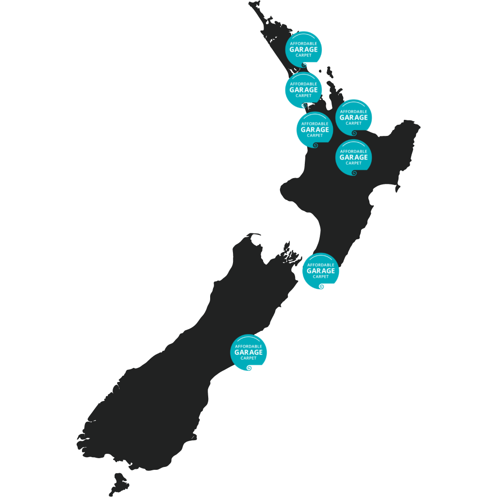 Areas Serviced - Affordable Garage Carpet NZ