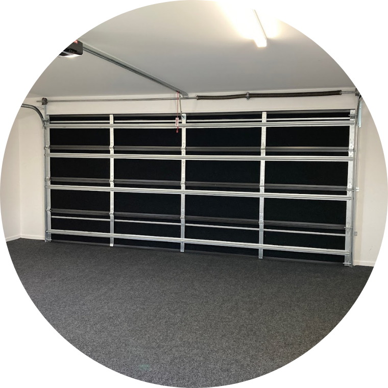 Black Autex Garage Door Insulation 