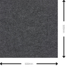 150 Tiles x Charcoal - Elan Carpet Tile