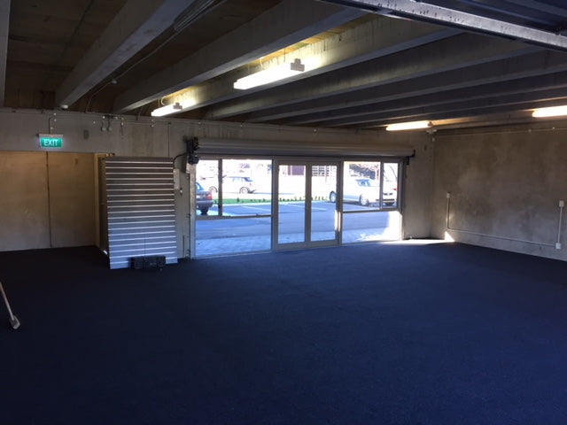 warehouse carpeted in garage carpet