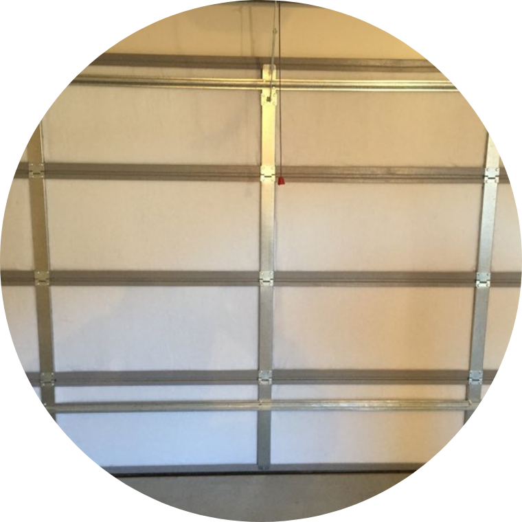White Autex Garage Door Insulation 