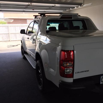 ute on garage carpet 