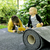 kids playing on gunsmoke garage carpet