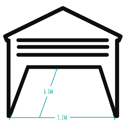 "Standard Sized" Single Garage (19.5m2)